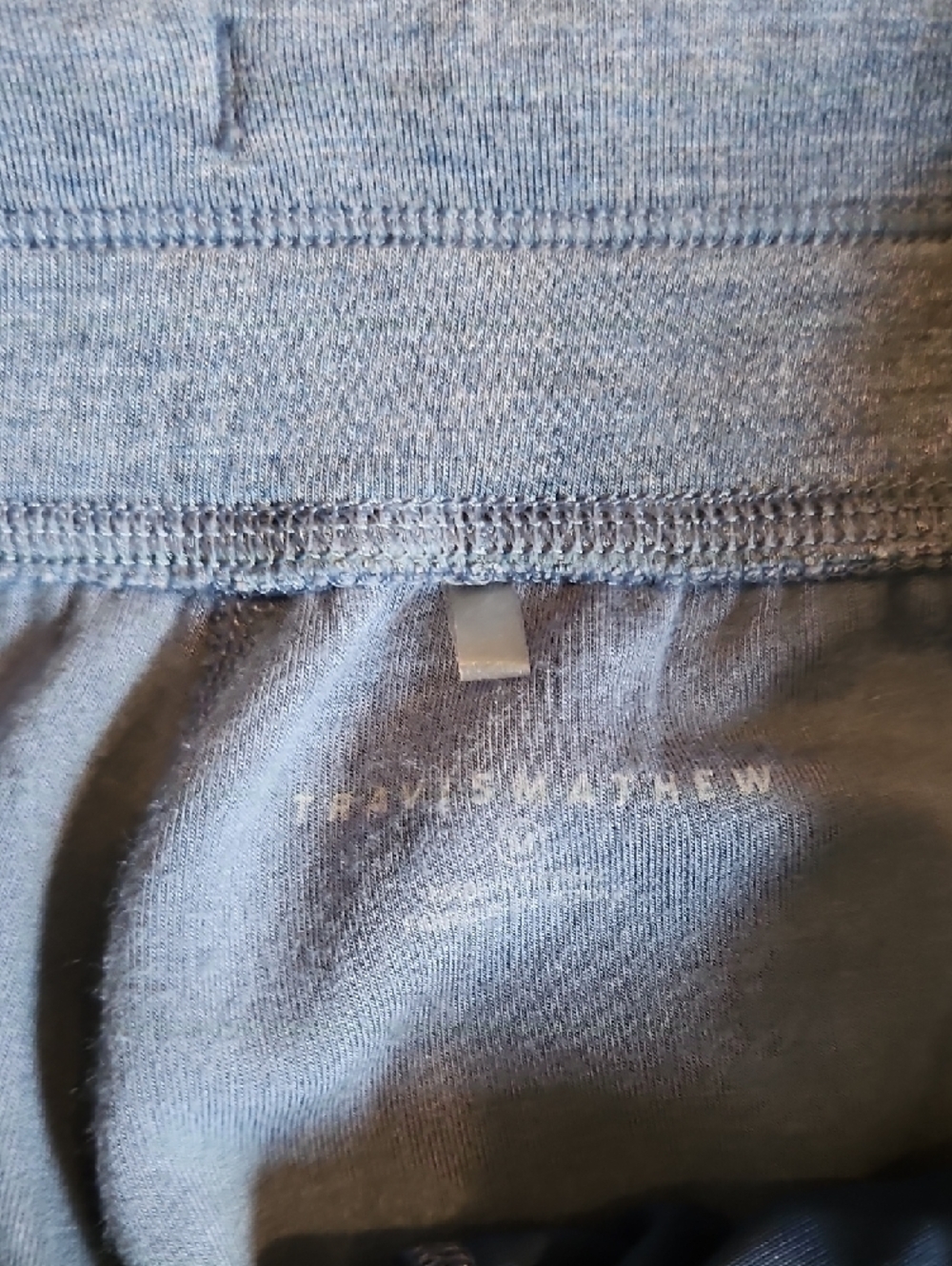 Travis Mathew Women's Blue Heather Jogger Track Pants - Picture 2 of 11